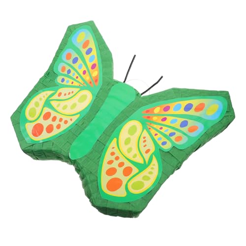 Warmhm Schmetterlings-pinata Tier-piñata-spielzeug Gefüllte Pinata-requisite Pinata-partygeschenk Schmetterlingsförmige Pinata-bonbonhalter Cartoon-tier-pinata Foto Papier Kind Container von Warmhm