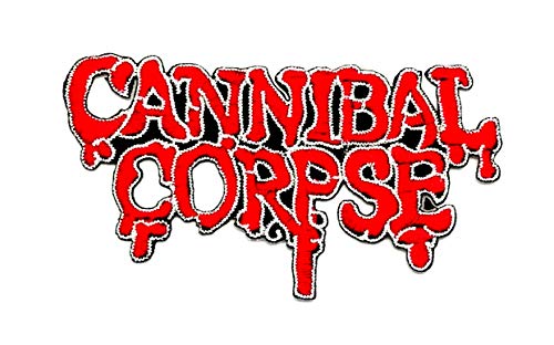 Cannibal Corpse Rock Band Patch Aufnähen Eisen bestickt Heavy Metal Musik DIY Tasche Weste Geschenk Jeans Denim Badge Kostüm L von HLXFF3