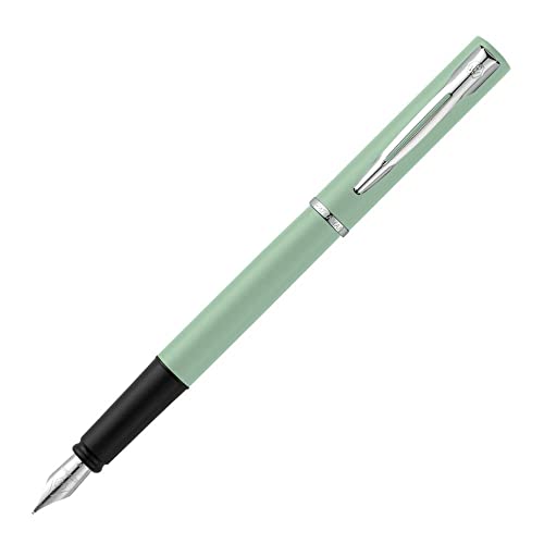 Waterman Allure Füller | Pastell-Mint Green | Füllfederhalter mit feiner Feder | Blaue Tinte | Geschenkbox von Waterman