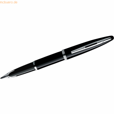 Waterman Füllhalter Carene F schwarze Hochglanzlackierung Geschenketui von Waterman