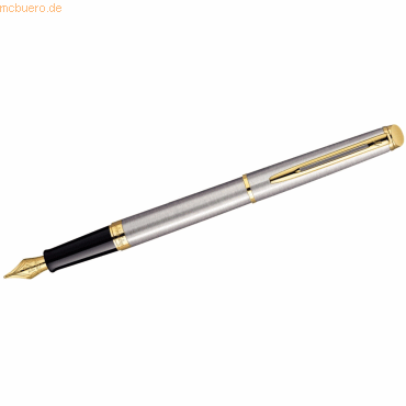 Waterman Füllhalter Hemisphere Deluxe Metal Black C.C. F von Waterman