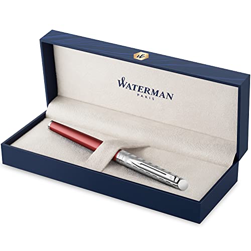 Waterman Hemisphere Füller | Le Club Red | Füllfederhalter Feine Spitze | Geschenkbox | French Riviera Collection von Waterman