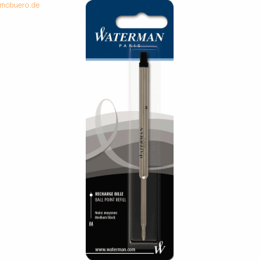 Waterman Kugelschreibermine Standard Maxima M schwarz von Waterman