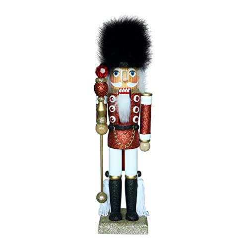 Watlsuz Holzk?Nig Nussknacker Ornamente Weihnachtsschmuck Holzfigur Puppe Spielzeug Dekore von Watlsuz
