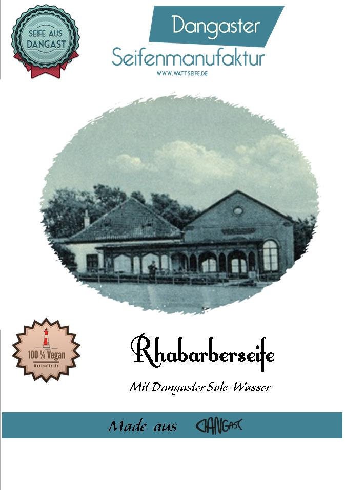 Naturseife | Seife Rhabarberseife Palmölfrei Vegan Dangast Solewasser Soleseife Händewaschen Schützt Vor Infektionen [124] von Wattseife