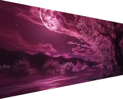 Malen Nach Zahlen Baum, Malen Nach Zahlen Erwachsene Landschaft Acrylmalerei Set, DIY Rahmenlos Malen Nach Zahlen Kinder ab 10 Jahre Mädchen Kunsthandwerk Geschenk für Wand Zimmer Deko 70x140cm 2-B von Waxonle