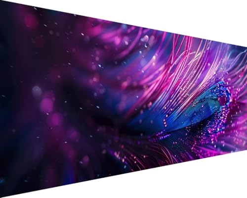 Malen Nach Zahlen Erwachsene Farbe Malen Nach Zahlen Feder, DIY Paint by Numbers Adult Kinder Mit Pinseln und Acrylfarbe Malen Nach Zahlen Set für Geschenke und Home Haus Deko(Rahmenlos,100x200cm) 7-W von Waxonle