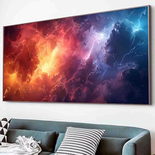 Sonnenuntergang Diamond Painting Baum Diamond Painting Erwachsene Groß XXL 50x100cm Vollbohrer Diamanten Malerei Kinder Stickerei Kreuzstich Bilder Bastelset Erwachsene, Geschenke für Frauen -13vP von Waxonle