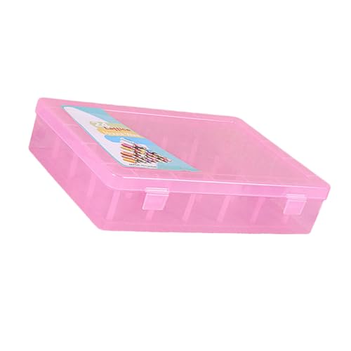 Wayfadacc 42 Spulen transparente Fadenspule Aufbewahrungsbox Fadenspule Organizer Etui für kleine, große Nähgarn, Spule, Garnspule von Wayfadacc