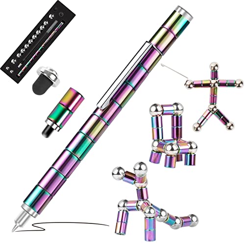 Stift Pen,Fidget Pen Magnet Stift Coole Stifte Ballpoint Pen Anxiety Pen - Multifunktions Kugelschreiber Coole Kugelschreiber Lustige Kugelschreiber Magnetischer Stift Magnetischer Kugelschreiber von Wbbrbbr