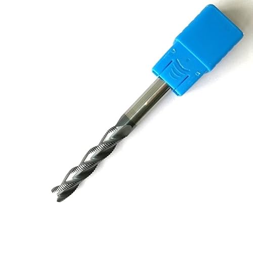 Bohrer, 1 Stück 4 mm 6 mm 8 mm 10 mm 12 mm 4 Nuten HRC60 Schruppfräser Fräser CNC-Schruppwerkzeuge Hartmetallfräser Fräser(D12x75L) von WchsTUmpxN