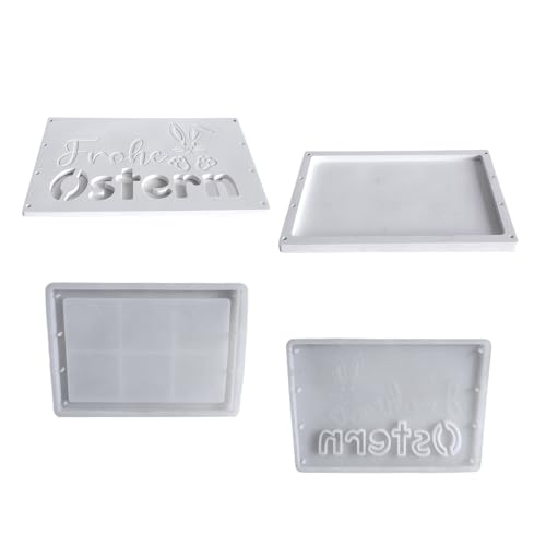 Wdbild Epoxidharz Silikonform, Silikon-Bastelformen-Set mit Kaninchen-Muster und Boxen, Formen-Set, Silikonstruktur für Geburtstage und Hochzeiten Wdbild Epoxidharz Silikonform, Silikon-Bastelformen-Set mit Kaninchen-Muster und Boxen, Formen-Set, Silikonstruktur für Geburtstage und Hochzeiten von Wdbild