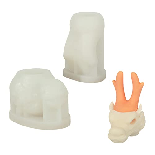 Wdbild Kerzenform Silikon, 1 Set Tierkerzenformen zur Herstellung von Kerzen, Seife, Gips, Ornament, Kuchen, Fondant, Harzguss Wdbild Kerzenform Silikon, 1 Set Tierkerzenformen zur Herstellung von Kerzen, Seife, Gips, Ornament, Kuchen, Fondant, Harzguss von Wdbild