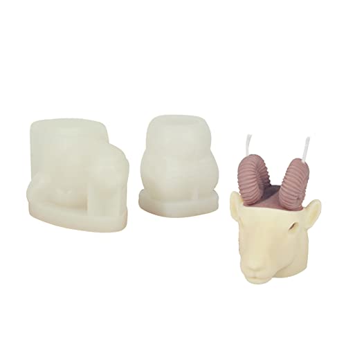 Wdbild Kerzenform Silikon, 1 Set Tierkerzenformen zur Herstellung von Kerzen, Seife, Gips, Ornament, Kuchen, Fondant, Harzguss Wdbild Kerzenform Silikon, 1 Set Tierkerzenformen zur Herstellung von Kerzen, Seife, Gips, Ornament, Kuchen, Fondant, Harzguss von Wdbild