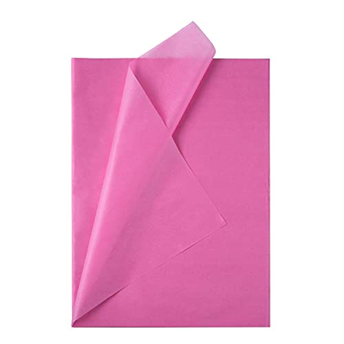 Geschenkpapier Seidenpapier Rosa- Papier zum verpacken Rosa 50x70 cm, Decoupage seidenpapier Rosa 50 Blatt von We Moment Zone