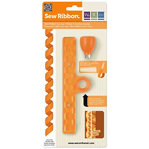 Sew Ribbon Tool & Stencil-Zigzag von We R Memory Keepers