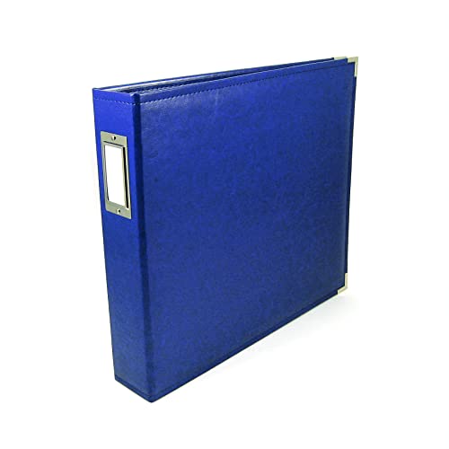 WE R Memory Keepers Classic Leder 3 Ring Album 12 Zoll x 12 Zoll cobalt WE R Memory Keepers Classic Leder 3 Ring Album 12 Zoll x 12 Zoll cobalt von We R Memory Keepers