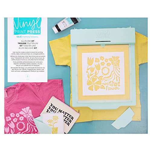 We R Memory Keepers Vinyldruck Press All-in-One Kit von We R Memory Keepers