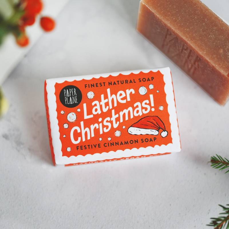 100% Natürliche Vegane Schaum-Weihnachtsseife von WeArePaperPlane