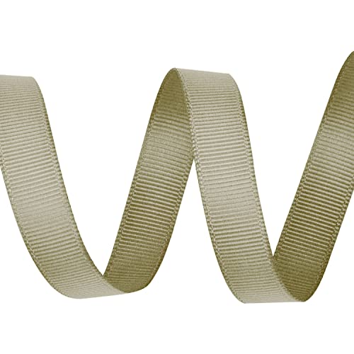 Ripsband, Salbei, 15 mm x 10 m von WedDecor