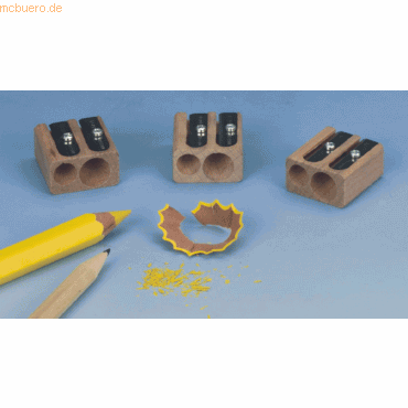 16 x Wedo Doppelspitzer WOOD 2 Holz für 8 und 11mm von Wedo