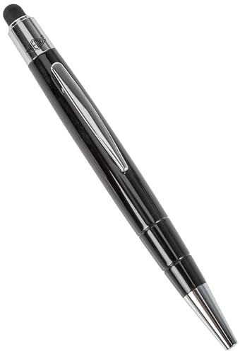 Wedo 26115001 Touchpen Mini 2-in-1 (leitfähiger Eingabestift, 10 cm) schwarz von WEDO