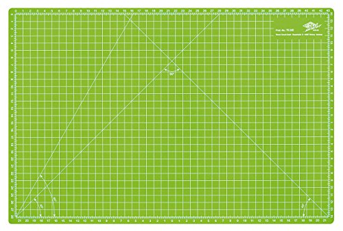 Wedo 79245 Schneidematte Comfortline A3 (CM 45, selbstschließende Oberfläche, 45 x 30 x 0,3 cm) apfelgrün von WEDO