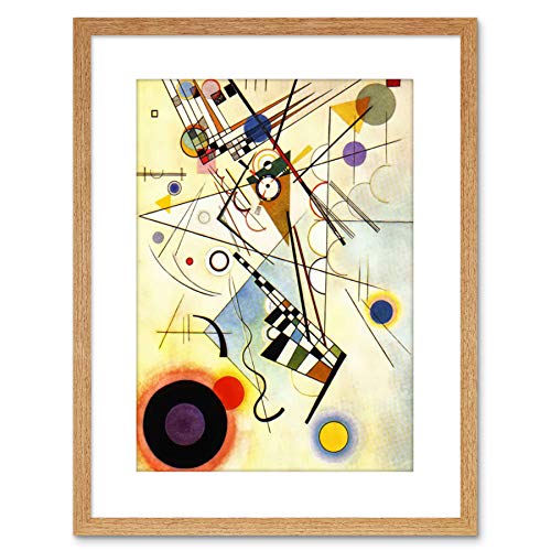 Wee Blue Coo KANDINSKY COMPOSITION VIII FRAMED ART PRINT F97X10382 von Wee Blue Coo