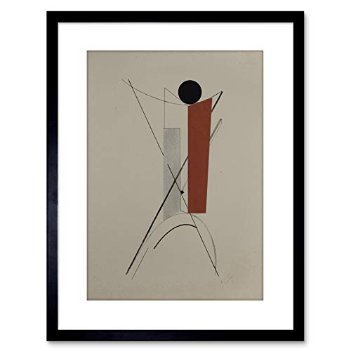 Wee Blue Coo PAINTING LAZAR EL LISSITZKY KESTNERMAPPE ROB LEVNIS FRAMED ART F97X12095 von Wee Blue Coo