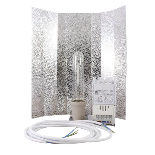 Weedness Grow Lampe Set 250 Watt MHL für Wuchsphase – Anbau Indoor Pflanzenbeleuchtung Pflanzenlampe Box Natriumdampflampe NDL HPS von Weedness