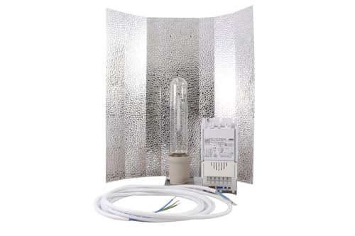 Weedness Grow Lampe 600 Watt Set Wuchs NDL – Natriumdampflampe Reflektor Vorschaltgerät Grow Set von Weedness