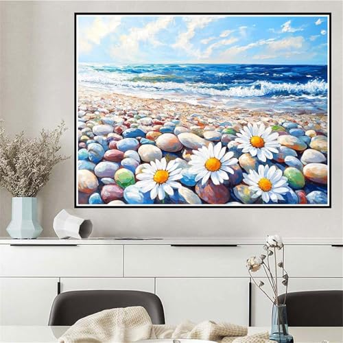 Malen Nach Zahlen Blume Malen Nach Zahlen ab 7 8 9 10 12 Jahre Mädchen Landschaft, DIY Oil Paint Kreatives Set für Erwachsenee Bastelset mit Pinseln und Acrylfarben, Geschenke für Frauen 70x95cm Q-234 von Wehsaeho