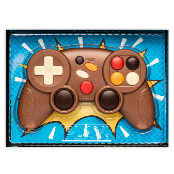 Schoko-Geschenk "Game Controller", 70g von Weibler Confiserie