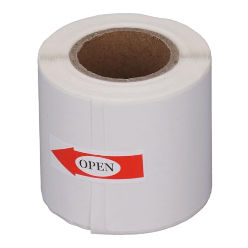Thermodruckerpapier, Aufkleberdruckerpapier, ölbeständig für Etiketten (40x80mm 100 Blatt) von Weikeya