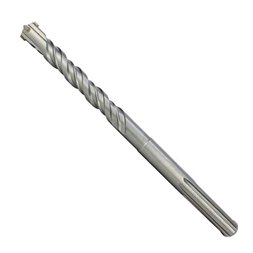 Weischer® SDS Max Bohrer, Steinbohrer, Hammerbohrer, Betonbohrer, vierschneidig mit Doppelwendel, z.B. Für Beton, Naturstein usw. Größe: 14 x 280 mm von Weischer