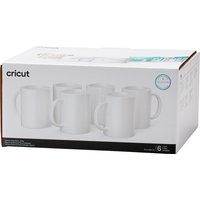 Cricut Tassen "Mug White", 425 ml - 6 Stück von Cricut