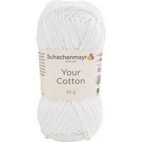 Schachenmayr "Your Cotton" - White von Weiß