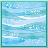 Sizzix Layered Stencils "Sea Scape" von Weiß