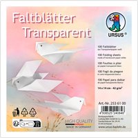 Transparentpapier-Faltblätter - Weiß von URSUS