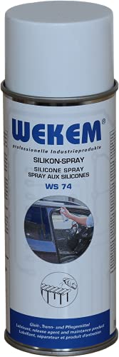 Wekem WS-74-400 Silikonspray 400 ml farblos von Wekem