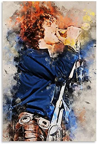 5D Diamant Painting Set FüR Erwachsene Und Kinder Jim Morrison Musik Wohnzimmer Schlafzimmer DIY Diamond Painting Kristall Strass Diamant Stickerei GemäLde 11.8"x15.7"(30x40cm) Kein Rahmen von Welmini