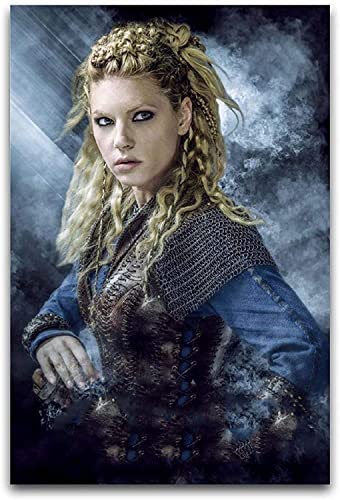 5d Diamond Painting Diamant Bilder FüR Erwachsene Und Kinder Wikinger Lagertha DIY Kreuzstich Arts Craft Kristall Strass Stickerei 11.8"x15.7"(30x40cm) Kein Rahmen von Welmini