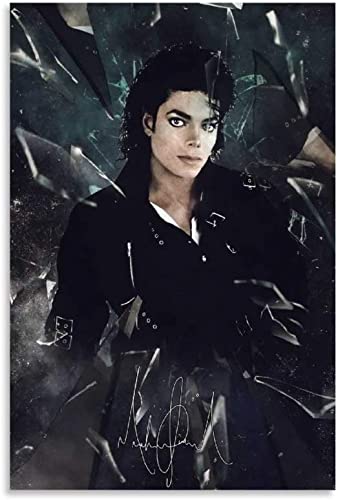 DIY 5d Diamant Malerei Kits FüR Erwachsene Und Kinder Michael Jackson Popsänger Cool Kreuzstich Art Kristall Strass Stickerei Painting 15.7"x19.7"(40x50cm) Kein Rahmen von Welmini