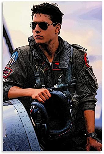 DIY 5d Diamant Malerei Kits FüR Erwachsene Und Kinder Top Gun Kreuzstich Art Kristall Strass Stickerei Painting 23.6"x35.4"(60x90cm) Kein Rahmen von Welmini