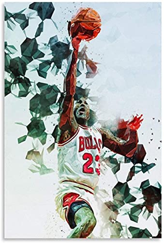 DIY 5d Diamant Malerei Kristall Strass Painting Michael Jordan Stickerei Bilder Kunst Handwerk FüR Erwachsene Und Kinder 11.8"x15.7"(30x40cm) Kein Rahmen von Welmini