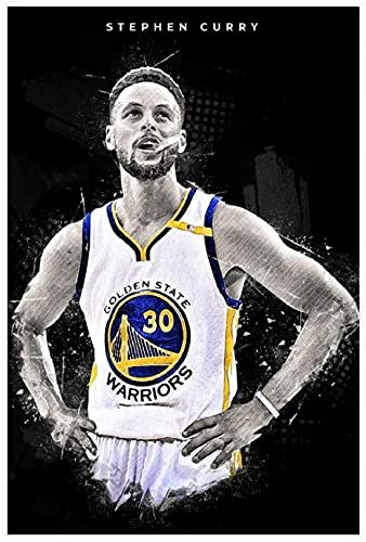 DIY Erwachsene Und Kinder Diamant Malerei Painting Kits Vollbohrer Stephen Curry Basketball Sport 5d Strass Bild Kristall Kunsthandwerk 11.8"x15.7"(30x40cm) Kein Rahmen von Welmini