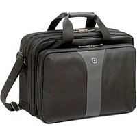 WENGER Laptoptasche Legacy Kunstfaser schwarz/grau 600648 bis 40,6 cm (16 Zoll) von Wenger