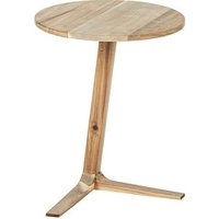 WENKO Acina Beistelltisch Holz braun 40,0 x 40,0 x 50,0 cm von Wenko