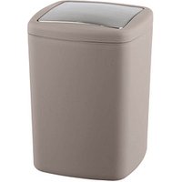 WENKO Barcelona Mülleimer 8,5 l taupe von Wenko