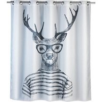 WENKO Duschvorhang Mr. Deer 180,0 x 200,0 cm von Wenko